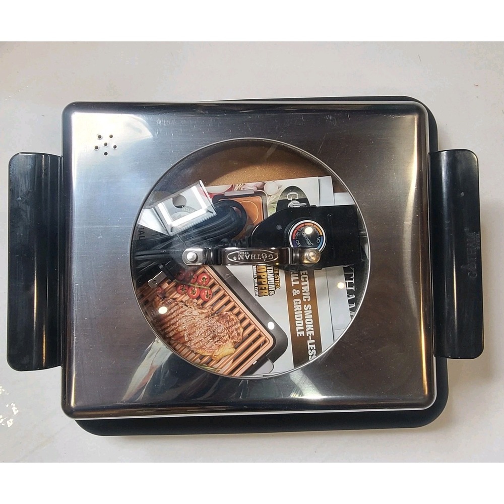 Gotham Steel Electric Smoke-Less Grill Griddle Non-Stick NEW ASOTV